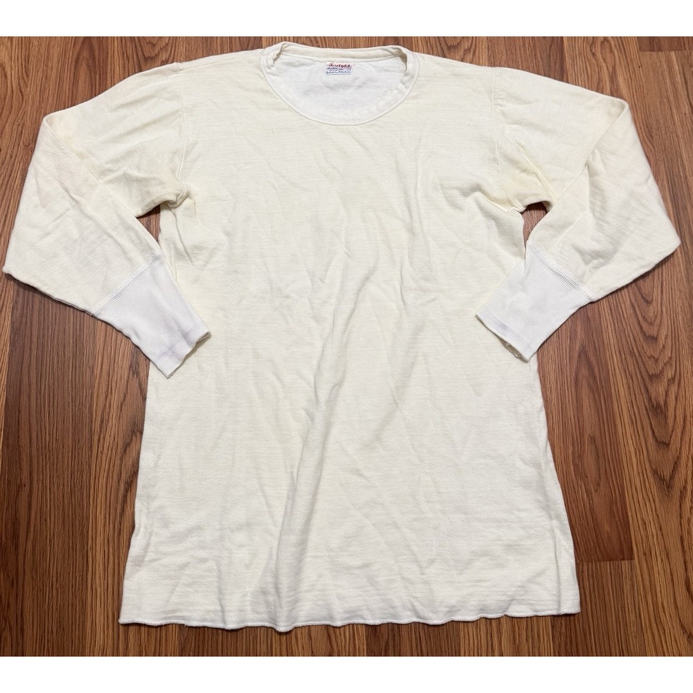 Vintage Duofold Base Layer Shirt Mens 40 Two Layer Thermal USA